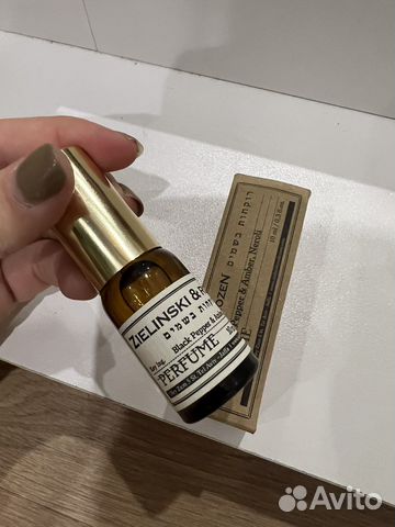 Духи Zelinski rozen black pepper