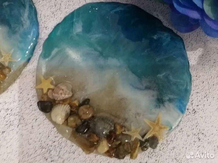 Подстаканники из эпоксидной смолы