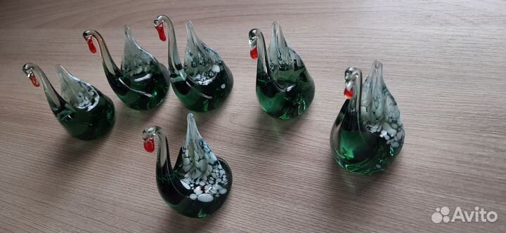 Декоративные фигурки лебеди для дома