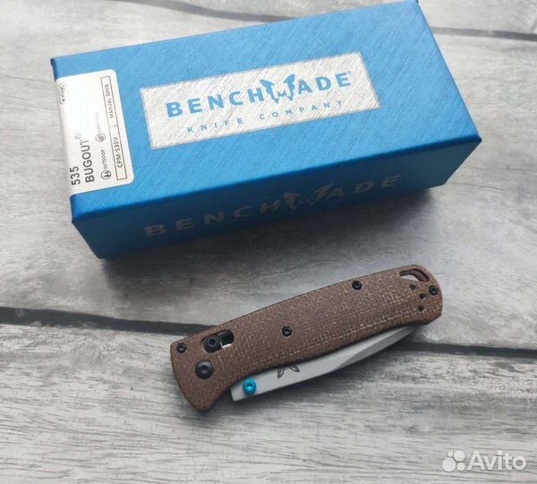 Нож складной Benchmade 535 Bugout Микарта