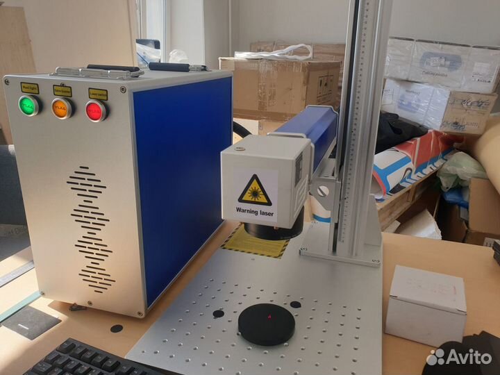 Лазерный оптоволоконный маркер 30Вт