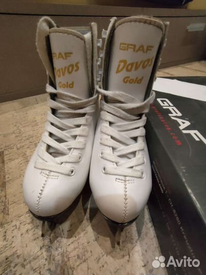 Коньки фигурные Graf Davos Gold