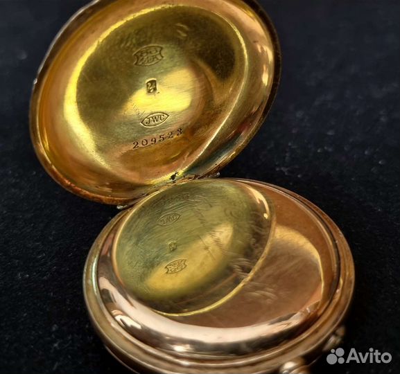Золотые карманные часы царской России 56 проба