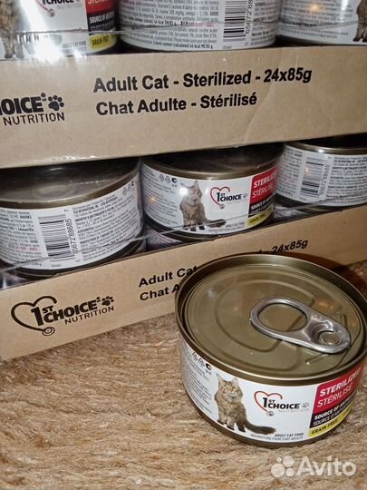 Влажный корм для кошек 1st Choice