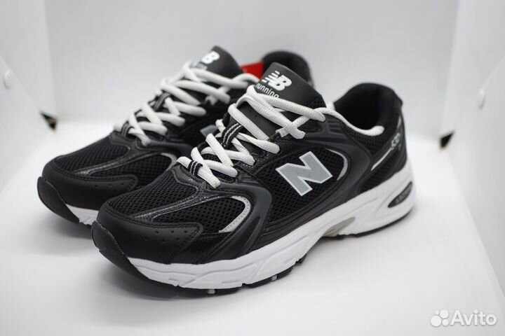 New balance 530 натуральная кожа люкс качество