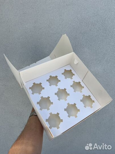Кондитерские коробки для капкейков