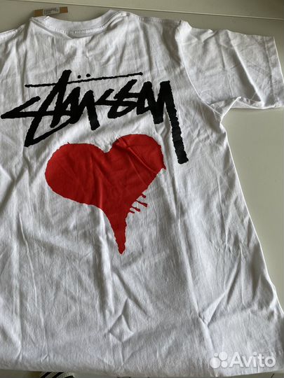 Stussy stock heart tee S size
