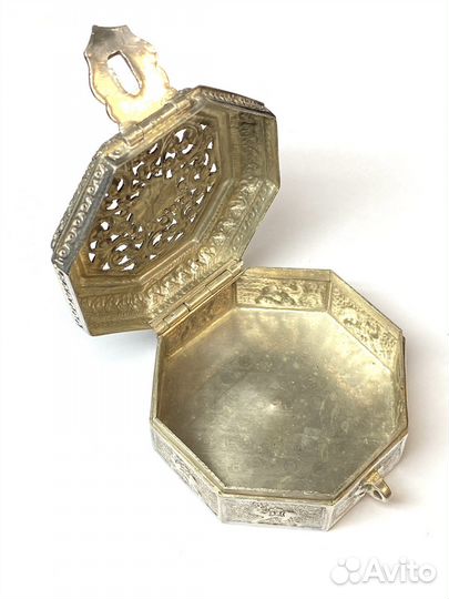 Шкатулка серебро 925 пробы