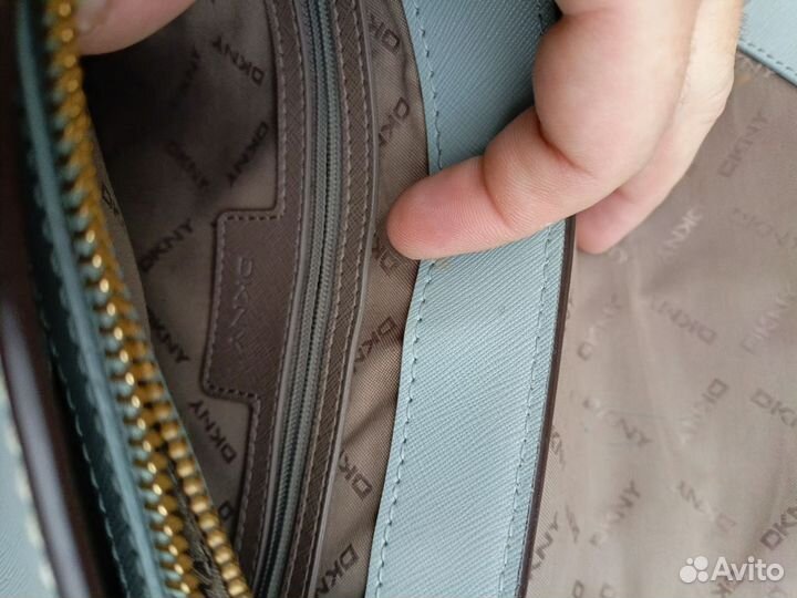 Сумка женская натуральная кожа dkny