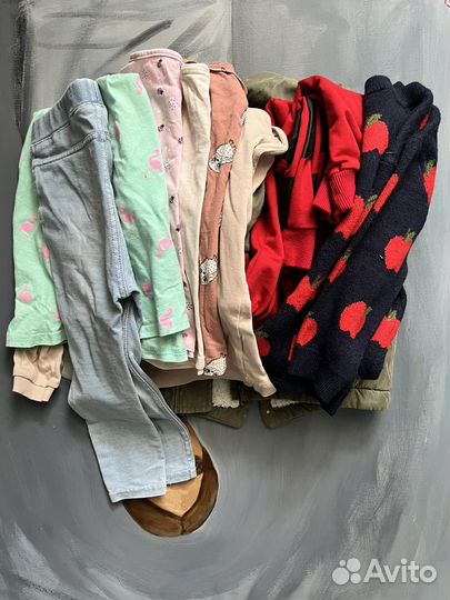 Вещи пакетом на девочку 92 98 104
