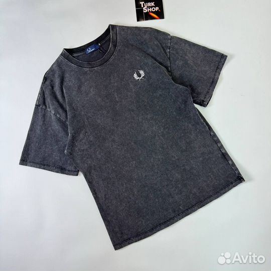 Футболка мужская fred perry оверсайз