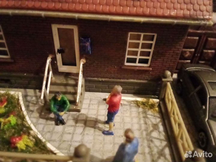 Домик в деревне 1/87 диорама