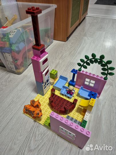 Конструктор lego duplo с контейнером