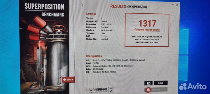 Sapphire Rx470 8gb Nitro+ и Msi Rx470 8Gb Armor