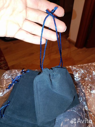 Бархатные мешочки 12х15 см