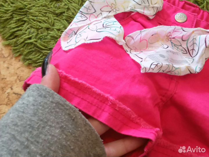 Джинсовые шорты детские