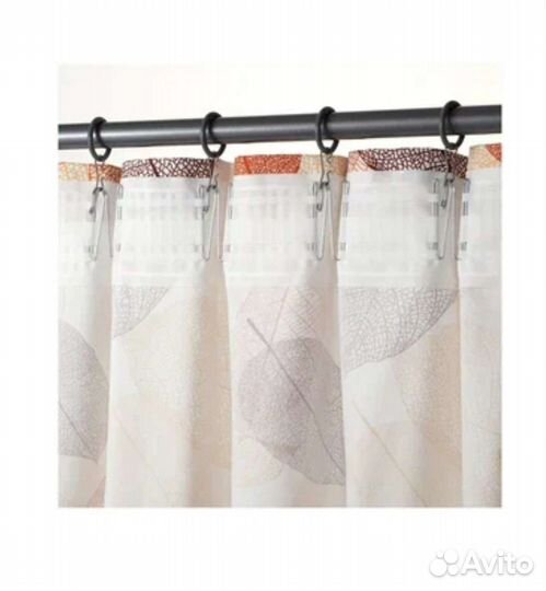 Гардины IKEA скэрммал на ленте, 2 шт