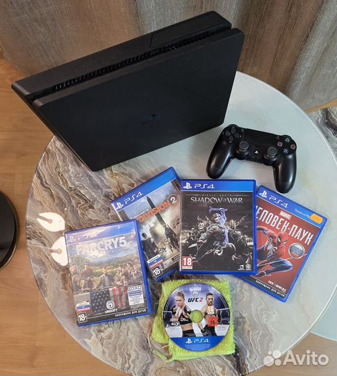 Sony playstation 4 Slim 1Tb + Игры /PS4 Slim
