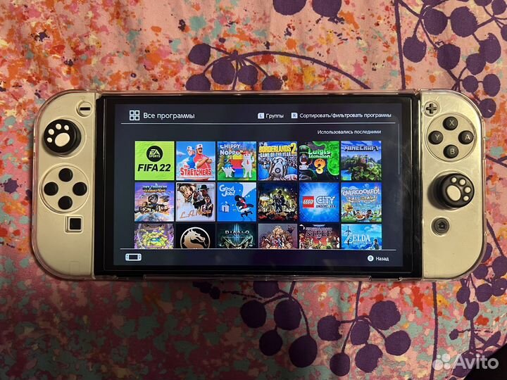 Nintendo switch oled чип 512gb