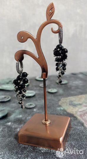 Серьги-гроздья