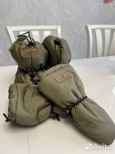 Набор пинетки и варежки Litlle Kiddy