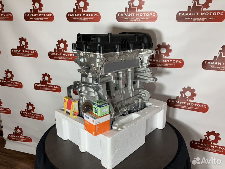 Новый двигатель hyundai Solaris Kia Ceed G4FC 1.6