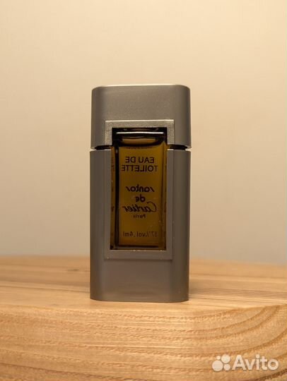 Santos de Cartier EDT 4 мл винтаж 1980-х сплэш