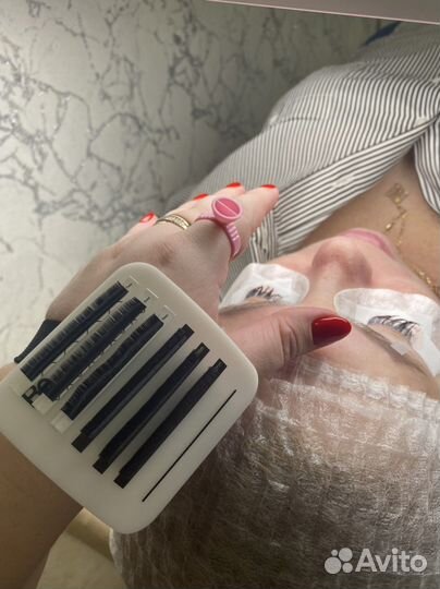 Планшет для наращивания ресниц на резинке