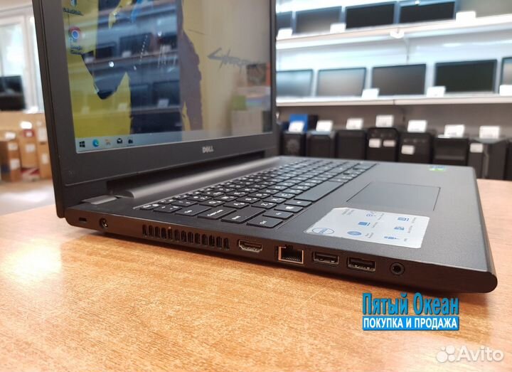 Ноутбук Dell 15, Pentium 3558U, SSD, GeForce 2Gb