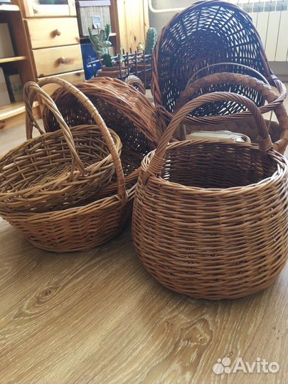 Корзина плетеная
