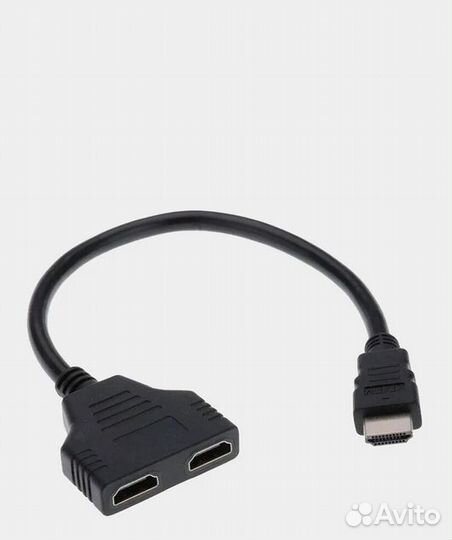 Разветвитель (сплиттер) hdmi, H02, 1 вход, 2 выход