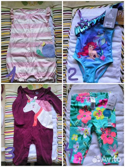 Пижама carters, oldnavy, купальник