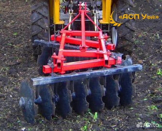 Борона УРАЛЕЦ 1BQX-1,3 14 дисков, 2024