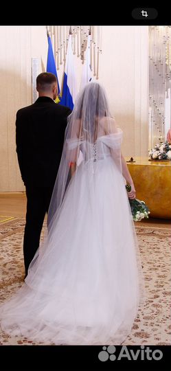 Свадебное платье 44 46