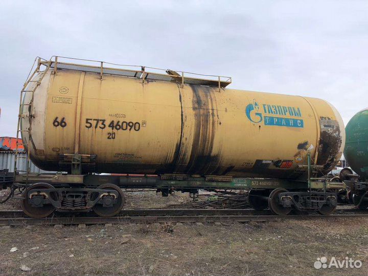 Жд цистерны без колесных пар. 86,5 кубов