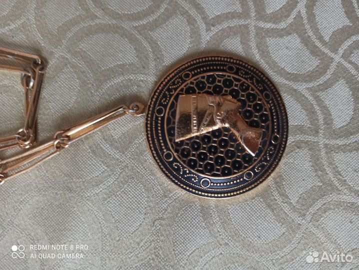 Кулон с цепочкой СССР