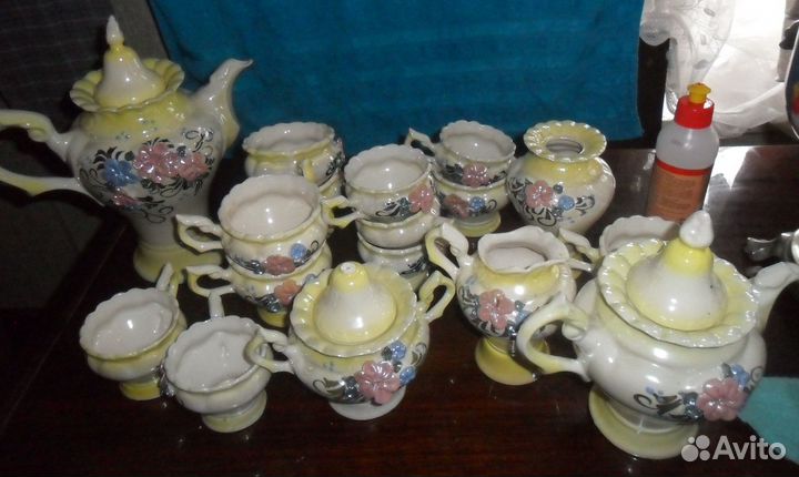 Сервис чайно-кофейный керамика