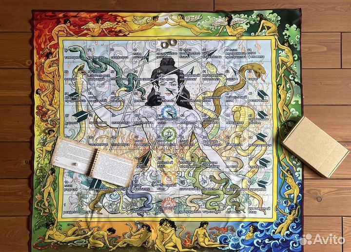 Игра Лила 100 х 100 см (Комплект -Тканное поле )