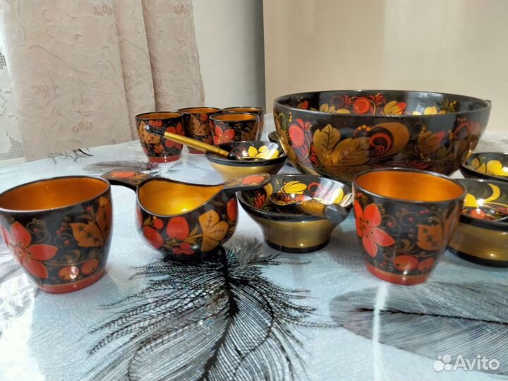 Хохлома, ложки СССР