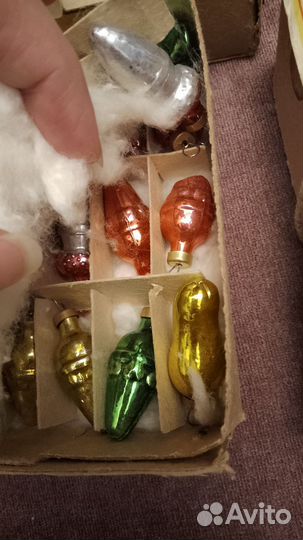 Новогодние игрушки СССР