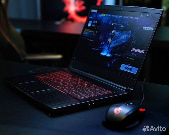 Игровой ноутбук GeForce с гарантией и рассрочкой