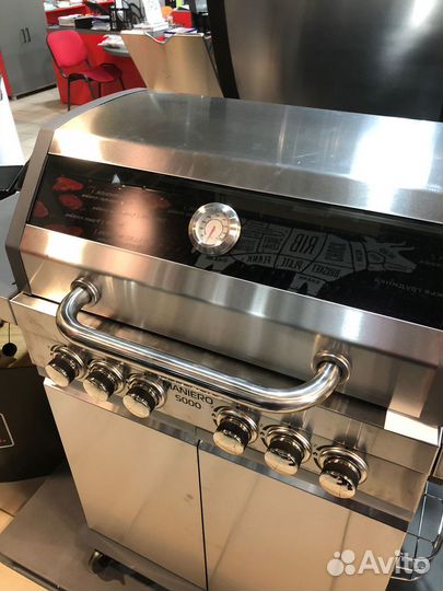 Гриль газовый bellagio Maniero 5000 volcano