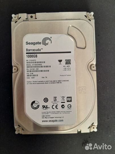 Жесткий диск HDD Seagate Barracuda