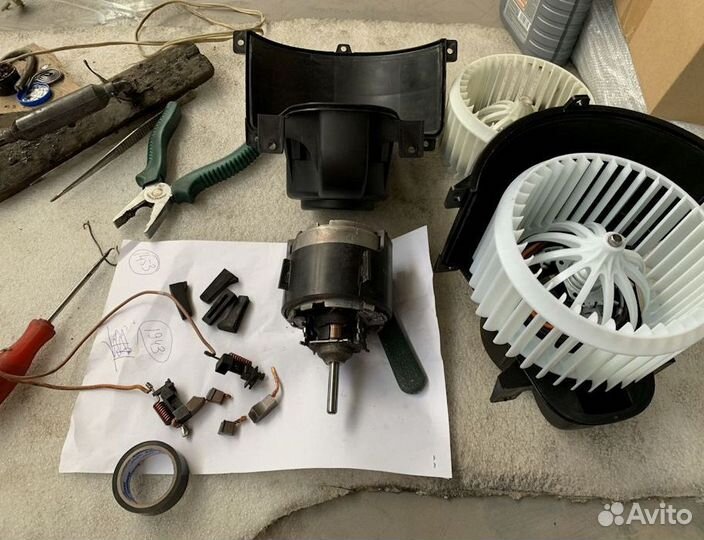 Ремонт моторчика печки Infiniti