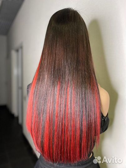 Наращивание волос, биопротеиновые волосы