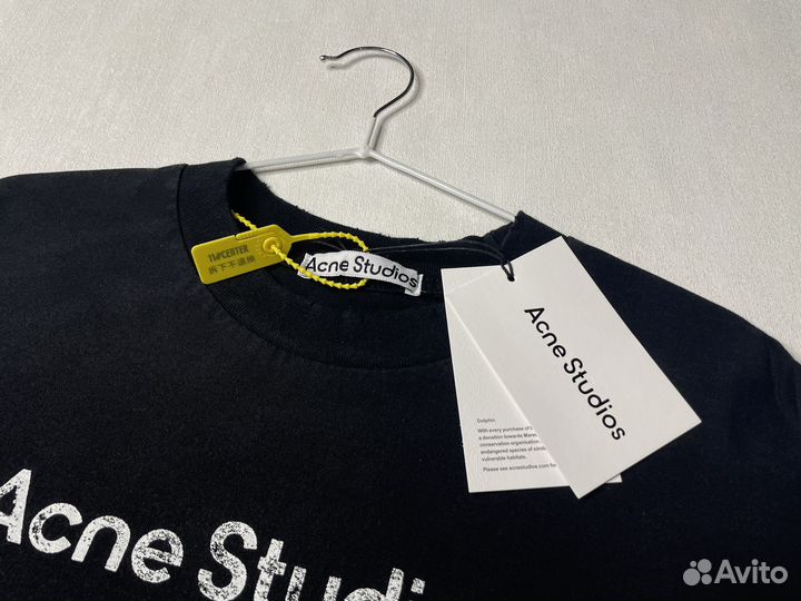 Лонгслив Acne Studios чёрный