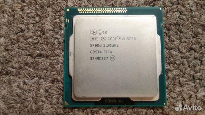 Процессор Intel core i3 3220 3.3 Ghz