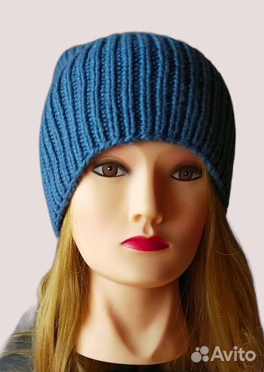 Шапка кашемировая Knitted MaFia (ручная работа)