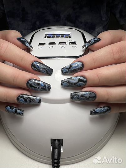 Наращивание ногтей модель