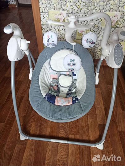 Детская качеля шезлонг